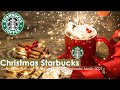 Christmas starbucks  merry christmas 2023  24 hours of happy starbucks music for work study