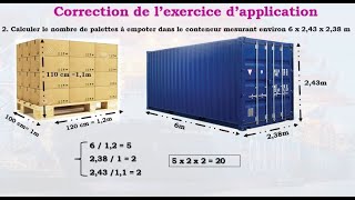 Palettisation  et Conteneurisation