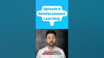 Reinforcement Learning Explained in 60 Seconds | AI Learning Like Humans #ai    #machinelearning
