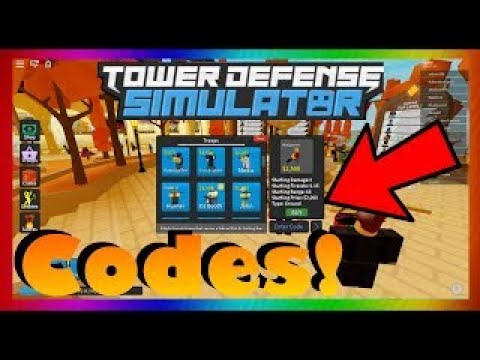 All New Codes In Tower Defense Simulator 2020 Roblox Skachat S 3gp