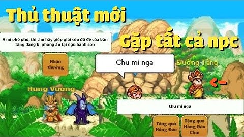 Zong1sao || Hướng Dẫn Thủ Thuật Gặp Tất Cả Npc Cực Hiếm Thấy Trong Game - Ngọc Rồng Online