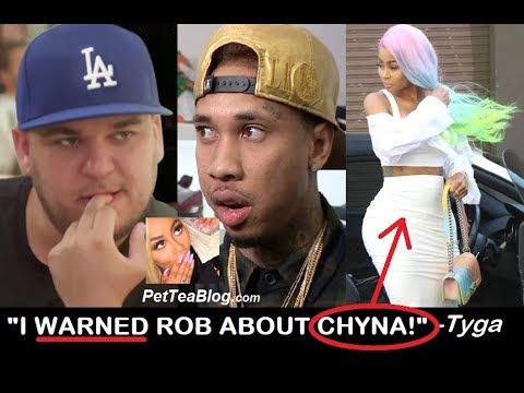 Tyga Says He Warned Rob Kardashian About Blac Chyna