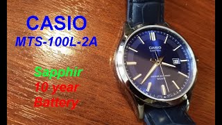 Часы Casio MTS-100L - идеальные за свою стоимость!