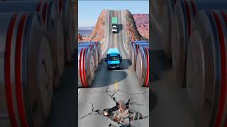 School Bus vs Hydraulic Crush 😀- BeamNG.Drive #shorts #beamngdrive #shorfeed #cars #fun
