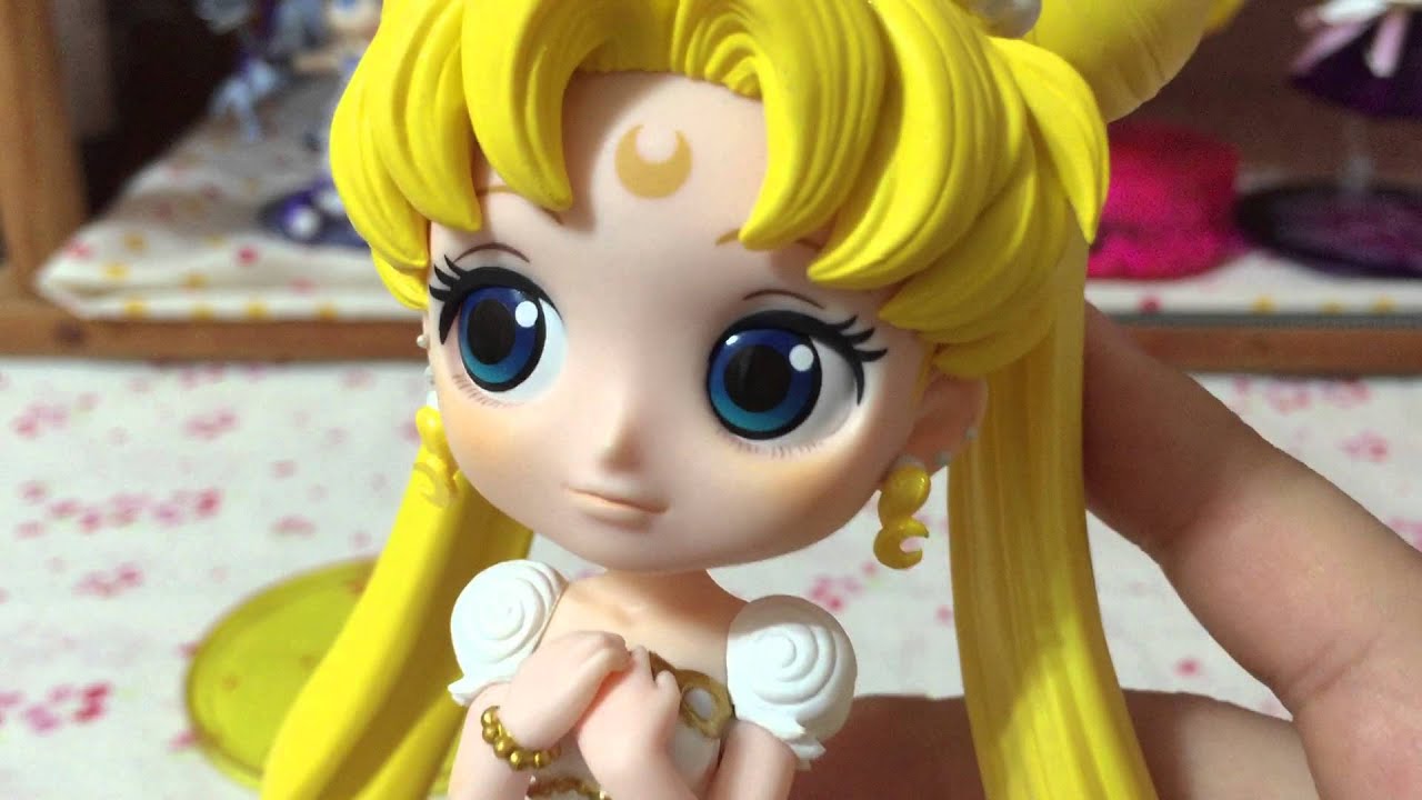 Sailor Moon Qposket Princess Serenity Figure Review Youtube