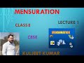 Mensuration Chapter 11 (lecture 1) for class 8th Cbse Mathematics 720p