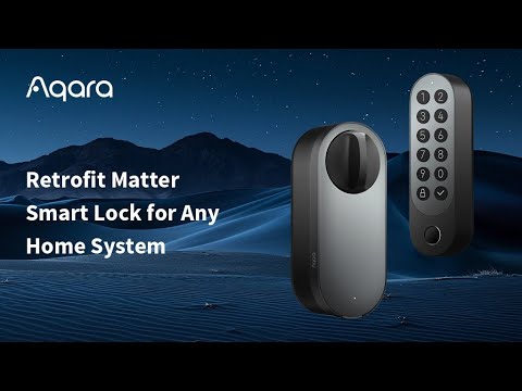 Now on Kickstarter: Aqara U200: Matter Retrofit Smart Lock With Home Key Support