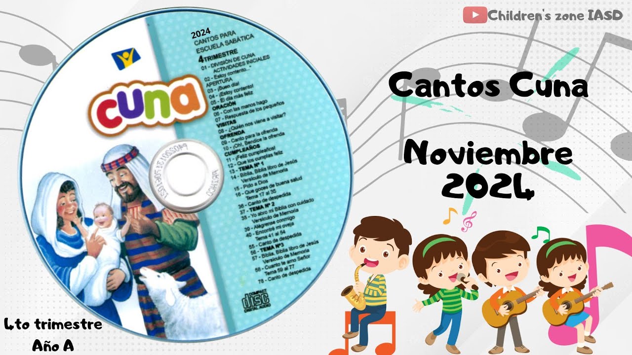 Cantos Cuna Completos Noviembre | Lección 2 | El buen Pastor | Año A | 2024 | 4to trimestre.