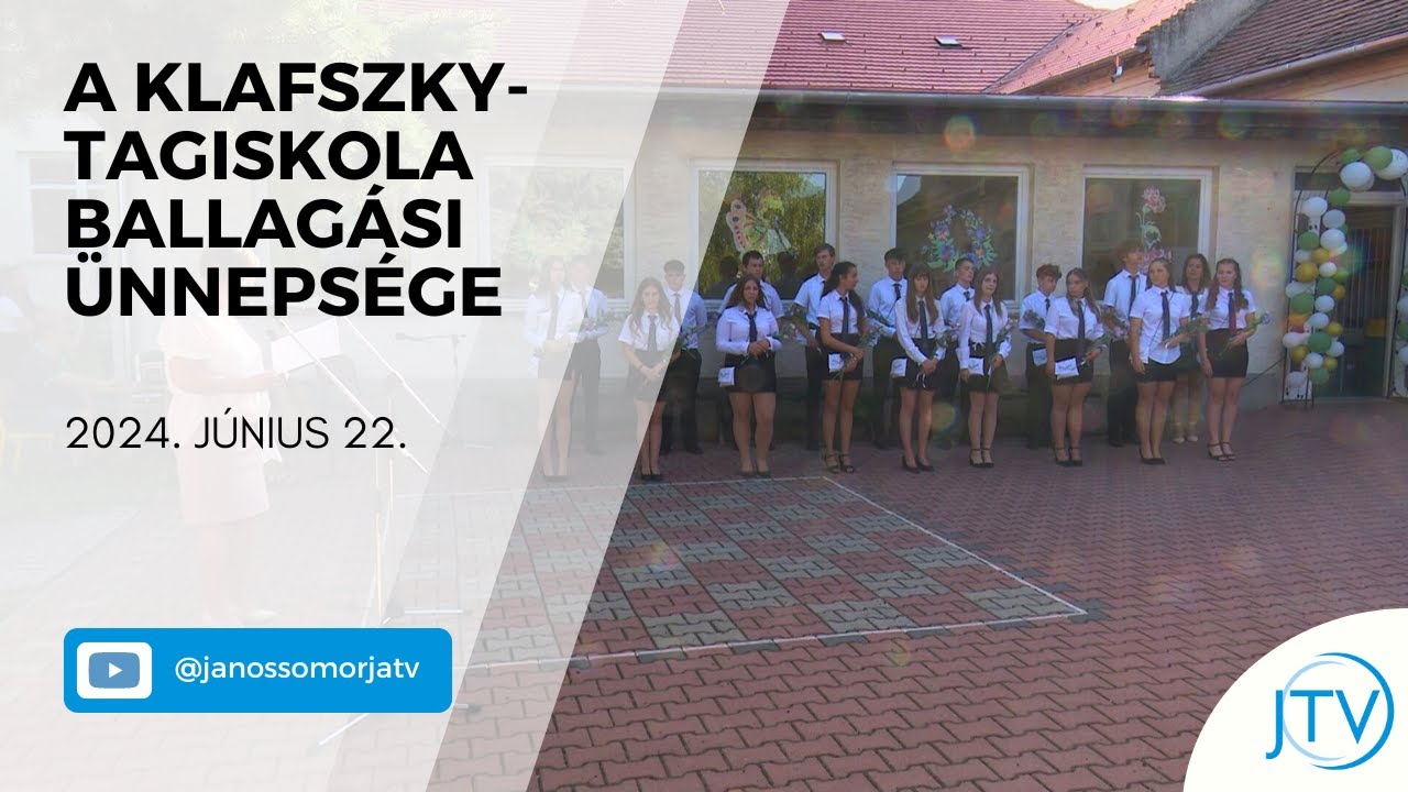 A Klafszky-tagiskola ballagási ünnepsége - 2024.06.22.