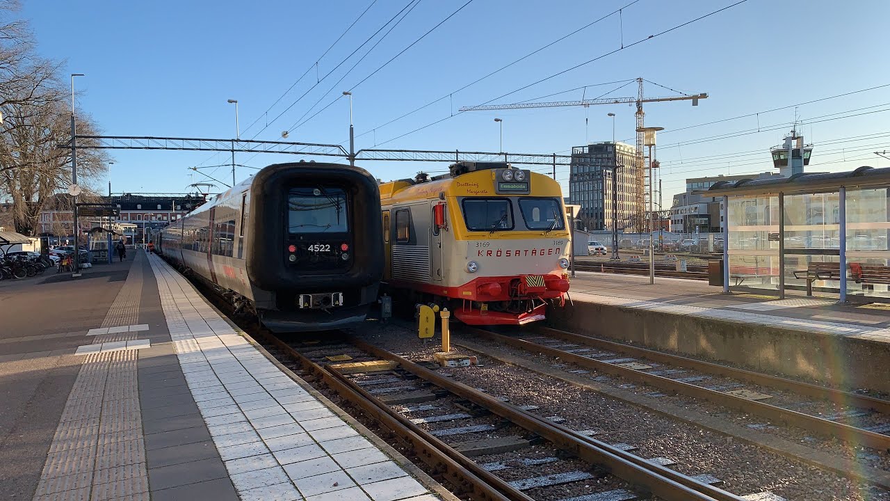 Tågresa till Linköping med Kustpilen - Del 1, Pågatåg och Öresundståg