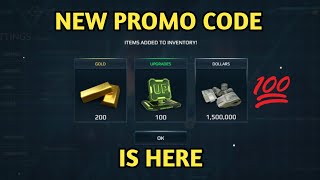 New promo code after a long time - Modern Warships
