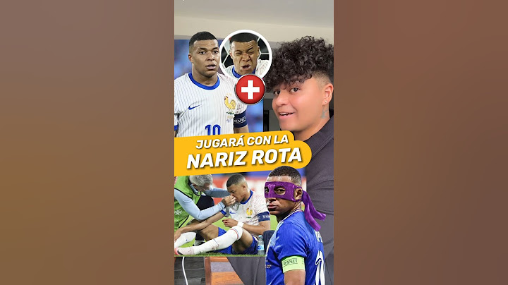 🥸 MBAPPE continuará jugando con la nariz rota. #shorts #joshjuanico #viral #football #soccer
