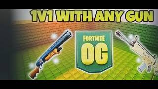 Fortnite 1V1 WITH ANY GUN Map Code (New practice gun game Fortnite Island)!