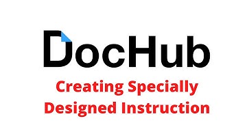How to Use DocHub Platform For Writing Assignments and Creating Specially Designed Instruction (SDI)