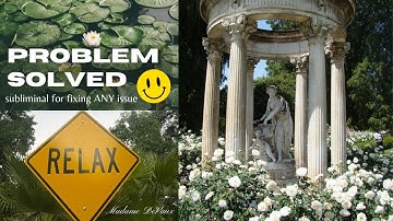 PROBLEM SOLVED 🛠️✨ 432 Hz Subliminal For Making ALL Problems Disappear