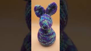Homemade crochet easter bunnies #etsy #smallbusiness #easter #crochet #bunnies #cute #spring