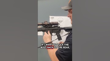 How to work the AR-15 bolt catch