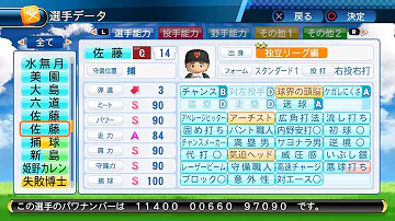 パワプロ 佐藤寿也 パワプロ 佐藤寿也