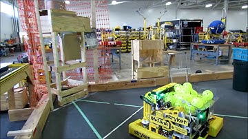 Stryke Force Robotics team shows off their robot