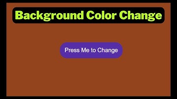 how to Change background color using javascript 2023 | Papa Developer