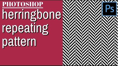 Create a Herringbone Pattern in Photoshop - Create a Custom Pattern