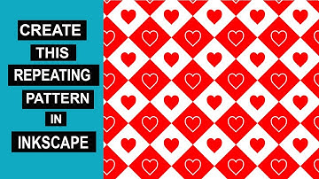 How to create a repeating pattern in inkscape
