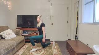3 pulse lunge