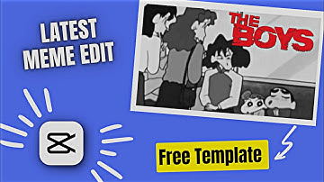 THE BEST MEME TUTORIAL EVER - THE BOYS (BONES) | CAPCUT TUTORIAL