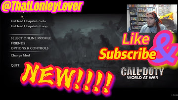 WAW Custom Zombies Solo▐ "UNDEAD HOSPITAL" ★ Part #1