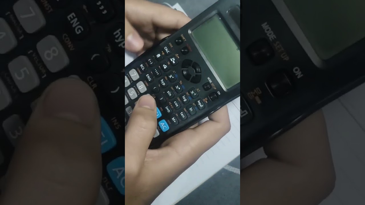 الشرح ازاي تحل نهايات والاشتقاق والتكامل بالاله الحاسبه 🧑‍🔬