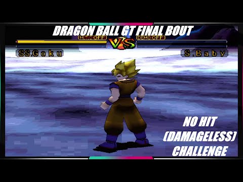 Dragon Ball GT: Final Bout [PS1] - play as Super Baby 