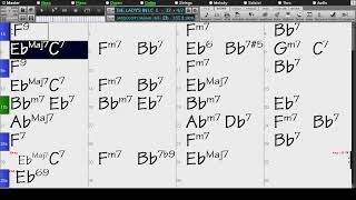 BACKING TRACK - THE LADY'S IN LOVE WITH YOU (Burton Lane, Frank Loesser) (Eb) 160 BPM SWING