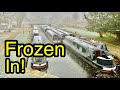 Frozen Canal Boats: A Winter Wonderland?