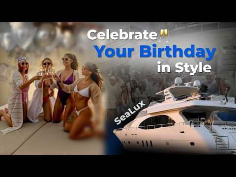 Luxury Birthday Party on a Yacht in Dubai ✨ Prices & Experience 2026