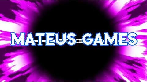 NOVA INTRO do canal /MATHEUS GAMES