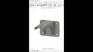 Mechanical Bracket Design in Fusion 360 | 3D Modeling Practice | Fusion 360 Tutorial for Beginners