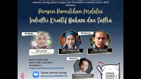 Sebutkan 4 kegiatan kreatif yang diselenggarakan di berbagai daerah di Indonesia