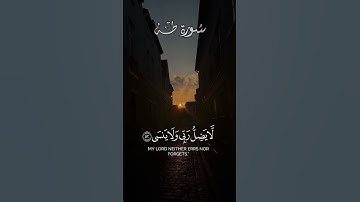 ايات من سورة طه | الشيخ ياسر الدوسري #quran
