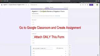 Converting Math Worksheet to Google Forms for Auto Grading!