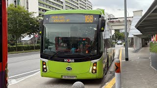 BYD K9 SG3068Z on Service 168 Tampines to Jln Kayu