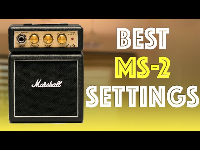 Micro Amplificador de Guitarra Marshall MS-2R