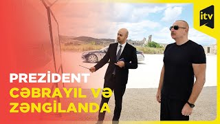 Prezident Cəbrayıl Və Zəngilanda Yeni Kəndlərin Təməlini Qoydu