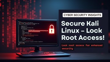 How to Secure Your Kali Linux: Lock & Unlock Root Access ! Step-by-Step Guide! 🛡️ | Ethica