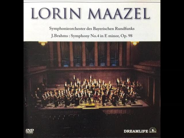 Brahms symphony No,4 Maazel SBR dvd