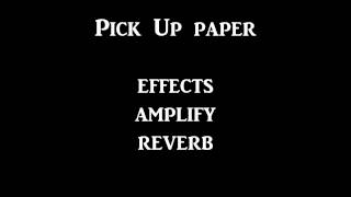 67&68  Pick up & put down paper