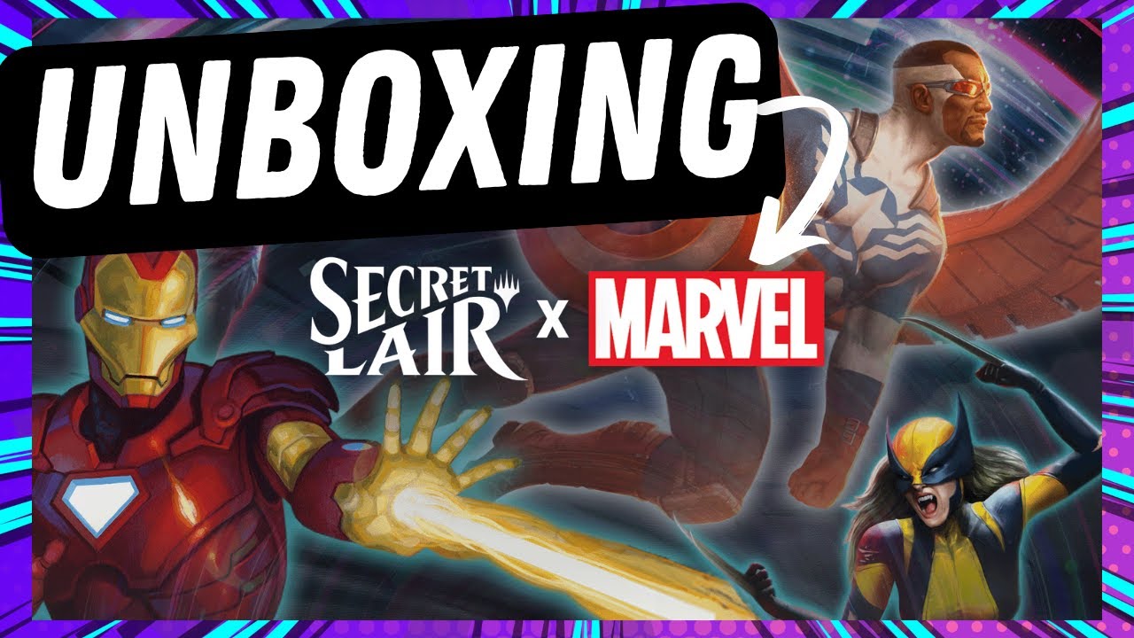 UNBOXING Marvel Secret Lair