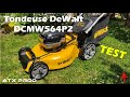 Tondeuse DeWalt DCMW564P2 18V XR - Review, test, demo