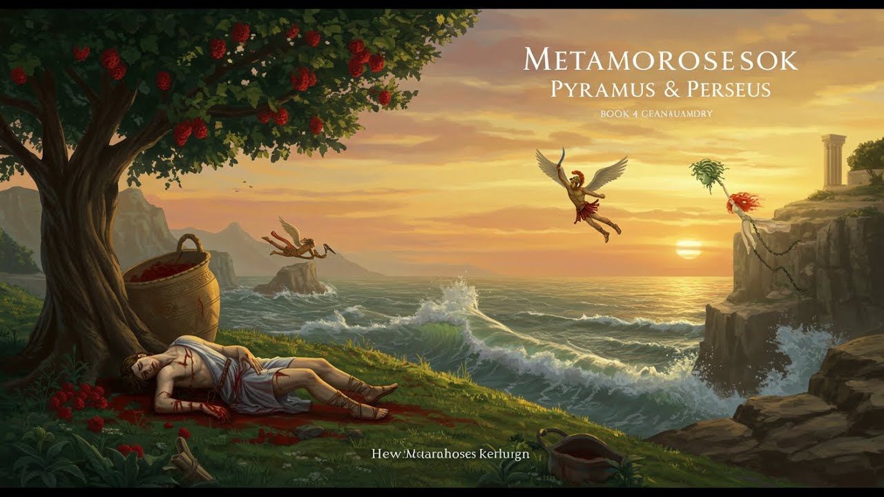 Metamorphoses Book 4 – Pyramus & Thisbe, Perseus & Andromeda (Audiobook with Cinematic Imagery)