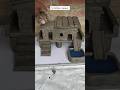 Mitti ka Ghar kaise banaya jata hai ll #beautiful mud house with #swimming pool #clayhouse #shorts