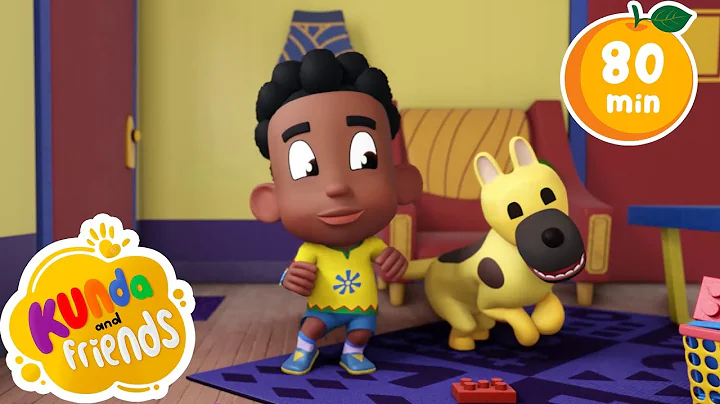 Bingo Song🐶, Days Of The Week📅, Phonics Song😄 + MORE Fun Nursery Rhymes with Kunda & Friends!